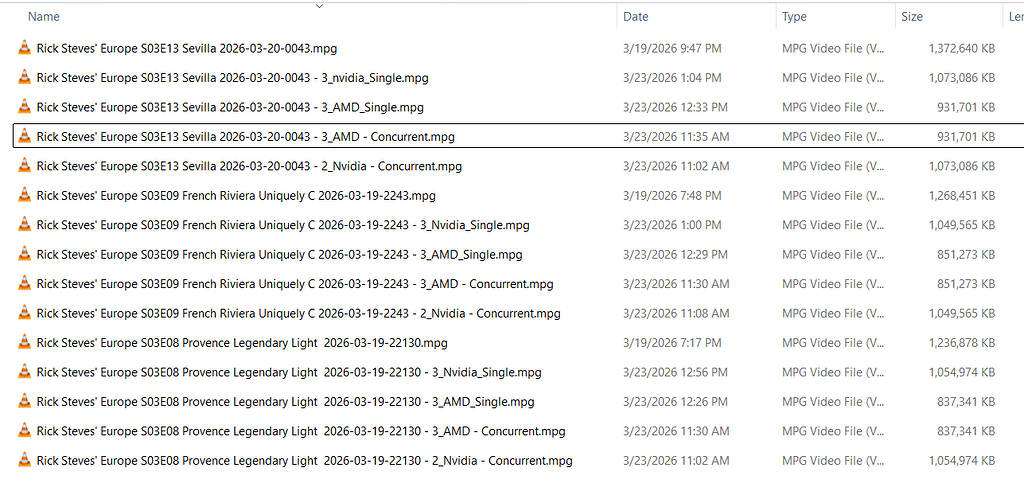 NVIDIA vs. AMD Transcoding Giving Different File Sizes - Hardware ...